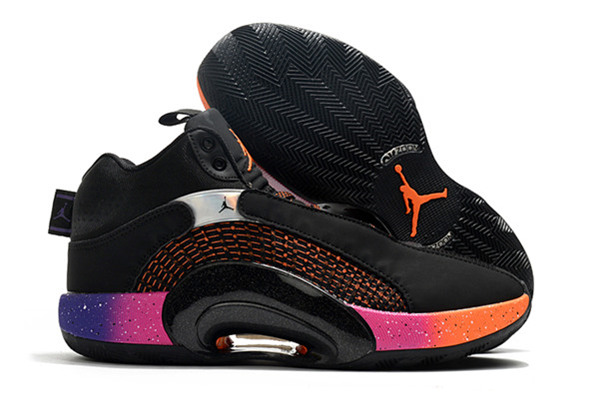 Men's Running Weapon Air Jordan 35 Black Shoes 007